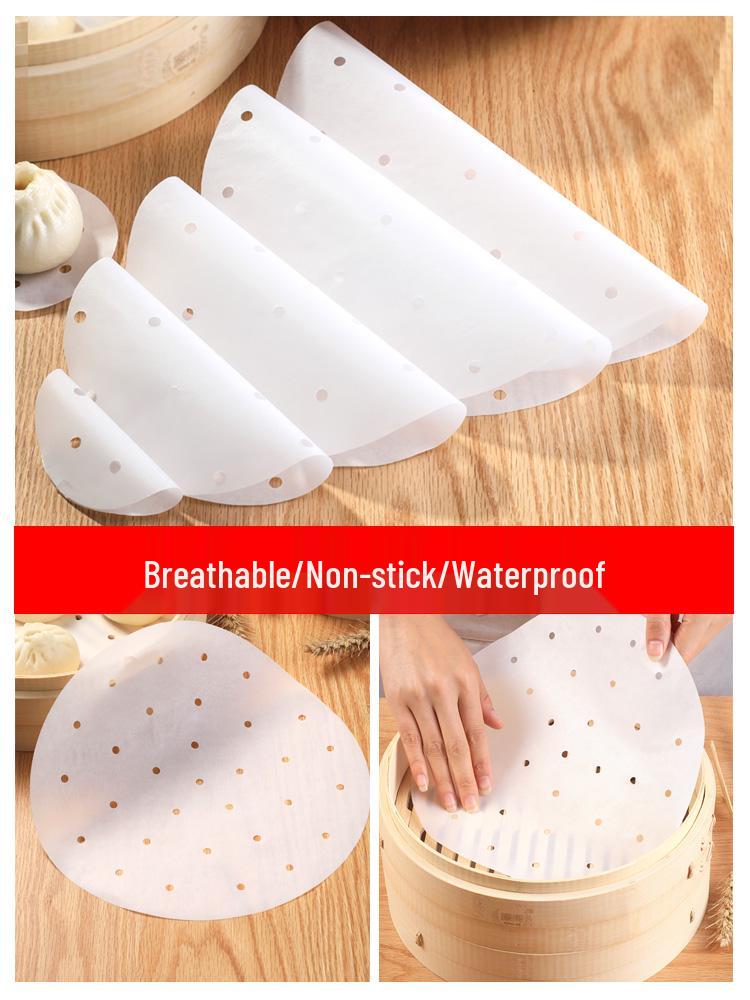 Disposable Non-Stick Steamer Mat for Baozi and Buns
