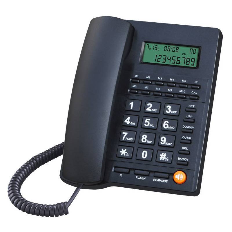 

Office Home Landline Phone With Lcd Display And Call Id For Business And Personal Use