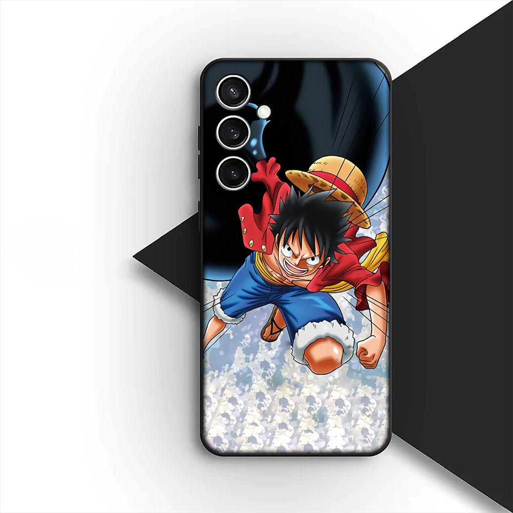 One Luffy Pieces Silicone Phone Cover for Apple iPhone 17 Air 12 13 Pro Max Mini ProMax 7 + 8 Plus Soft Case