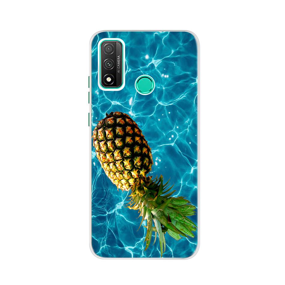 Phone Case For Huawei P smart 2020 Case TPU Silicon Soft Painted Coque Huawei Psmart 2020 POT-LX1A 6.21" Cover Bumper Cases capa