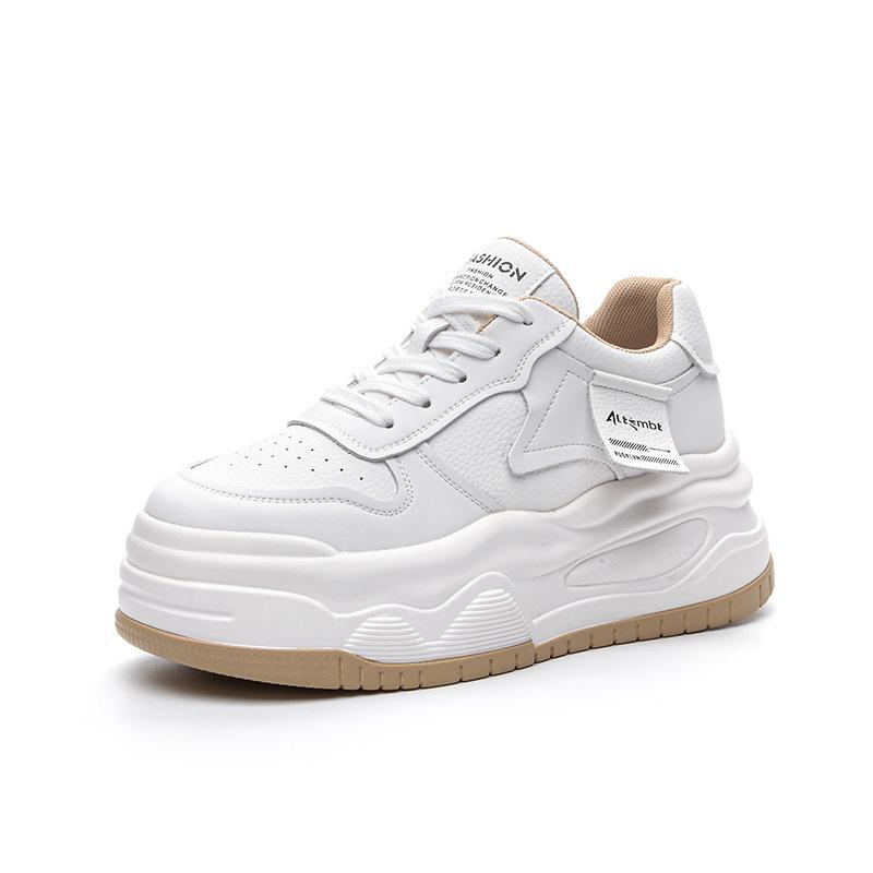 Inner height increase casual women's spring summer new versatile small board shoes muffin platform women's shoes net shoes