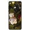 Christmas Cover For Oppo Find X8 Pro 5G 6.78"Black Silicone Cases TPU Santa Claus Christmas Tree Back Cover For Oppo Find X8 5G