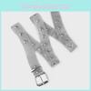 Fashion Metallic Chain Belt With Square Buckle For Office And Casual Wear