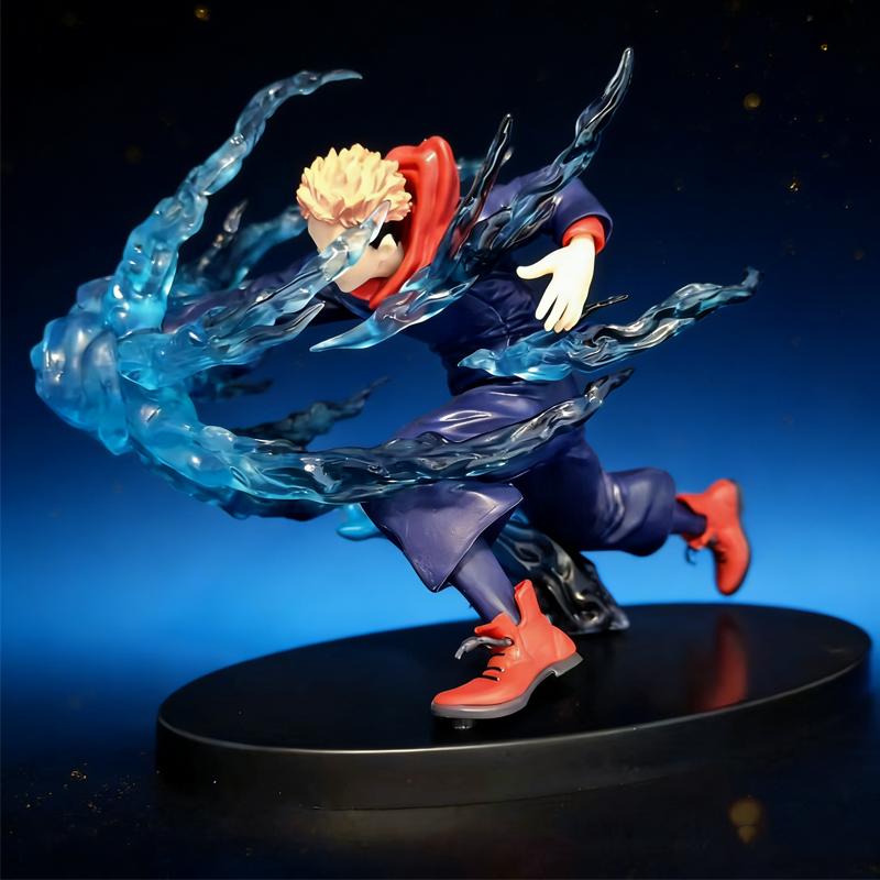 In Stock Anime Sorcery Fight Jjk Yuji Itadori Desktop Decoration Ornament Model Handmade With Base For collect Toy Boy Gift