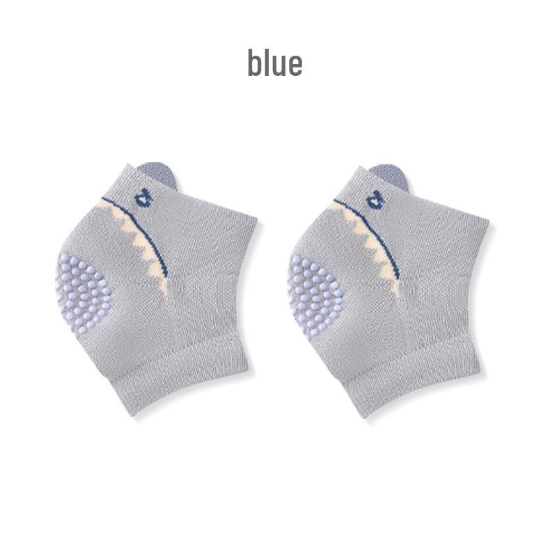 2026 Autumn Infant Anti-Fall Non-Slip Knee Pads, Pure Cotton, Cartoon Animal Design for Ages 0-3