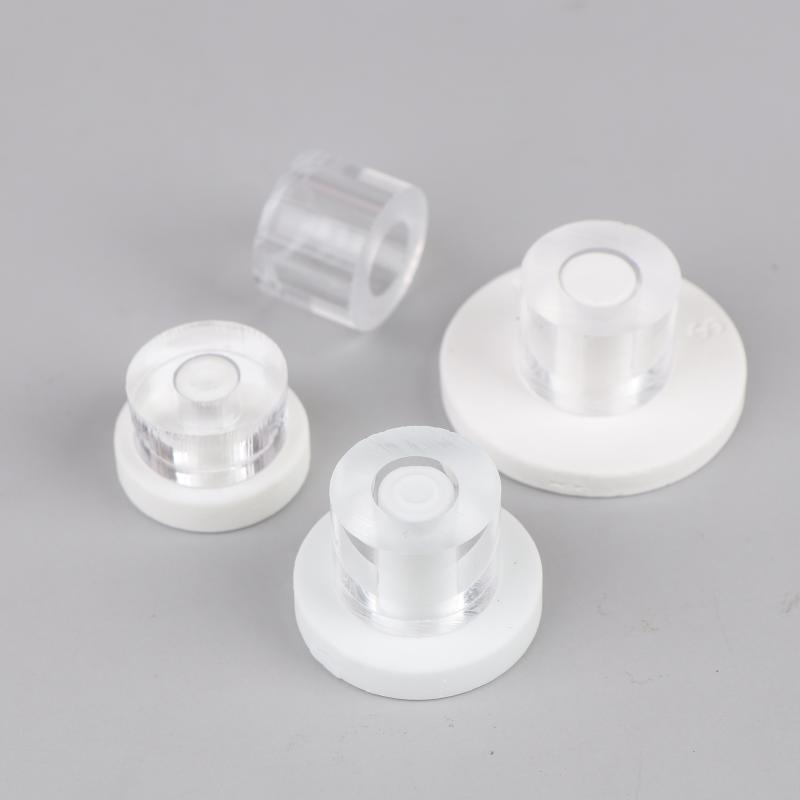 6 Pcs Low-Profile Reef Aquarium Frag Rack Acrylic Coral Mount Bracket for SPS/LPS Coral Fragmentation & Propagation