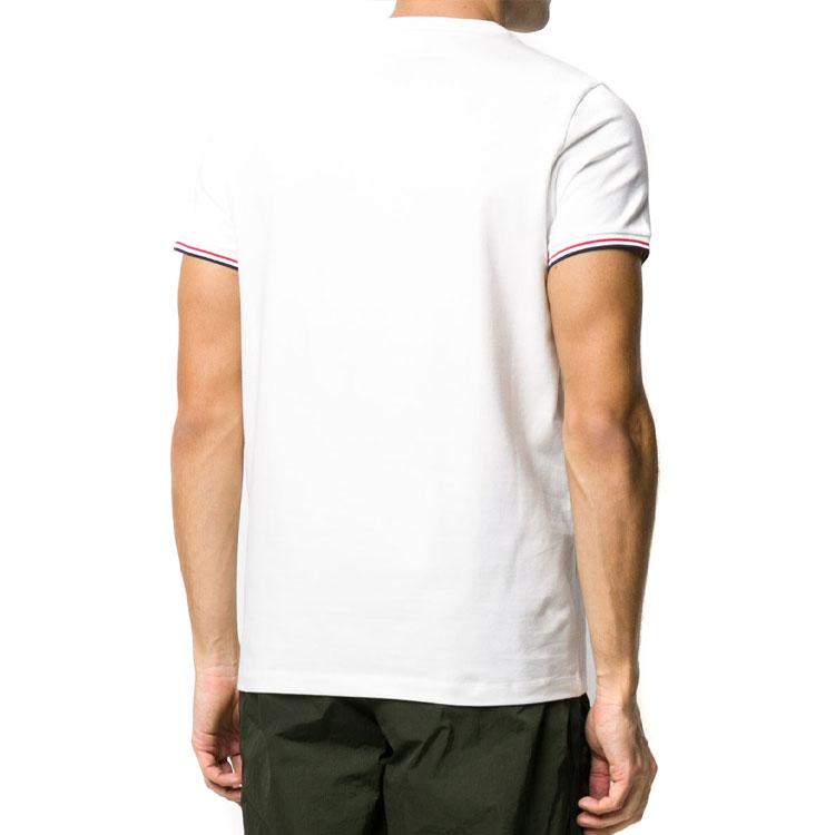 Moncler Logo Patch Short Sleeve T Shirt H10918C7160087296004