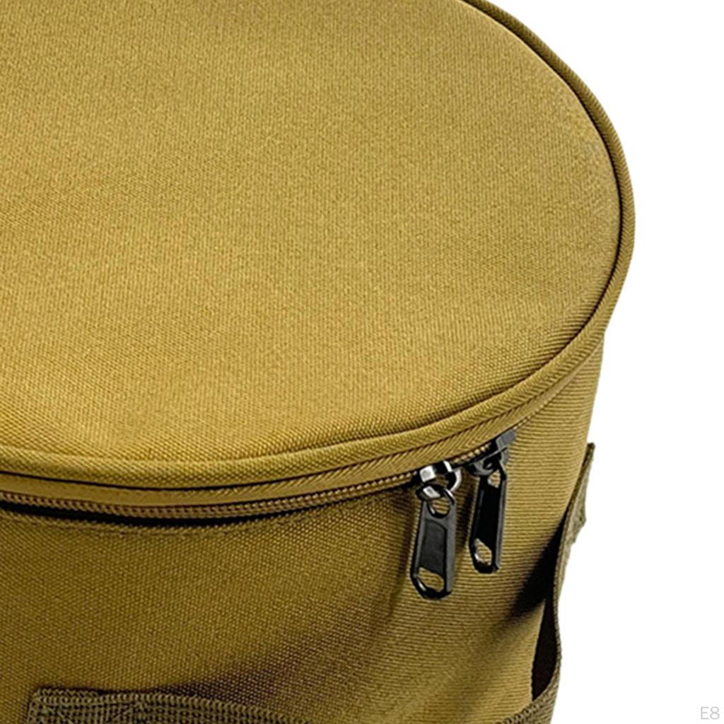 Foldable Fan Storage Bag Easy Carrying Wash Makeup for Outdoor Travel Camping