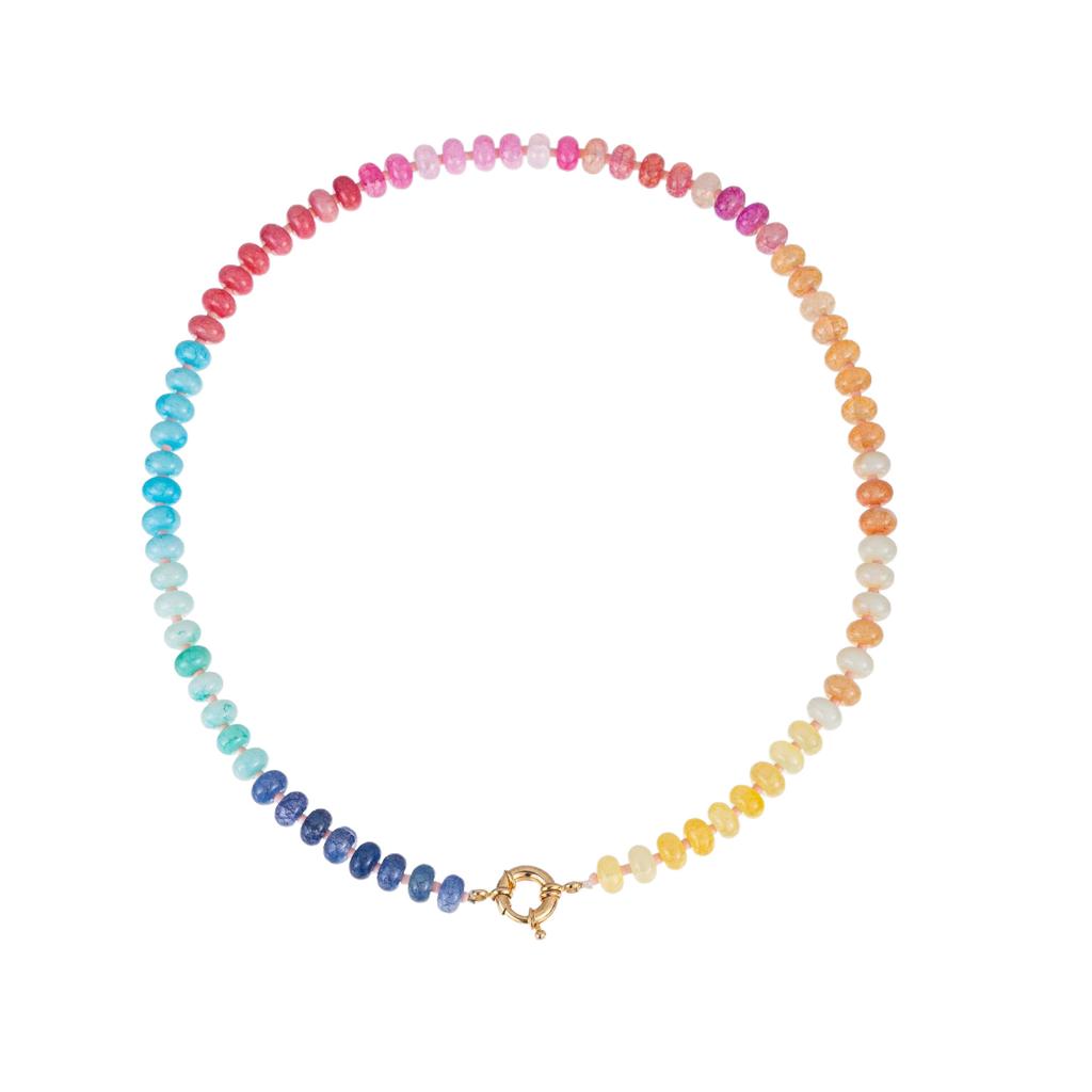 Yori Summer Candy-colored Fresh Handmade Beaded Necklace Jewelry Bijoux Gift Wholesale Autumn&Winter Style Stacking Jewelry