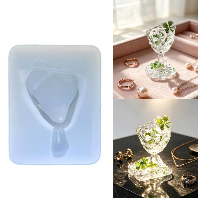 Floral Bouquet Silicone Mold for Epoxy Resin and Wax Casting, Flexible Single Cavity Mold for Handmade Craft Projects and Small Ornament Making