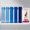 Maika Yoga Fitness Gradient Color Resistance Band for Buttocks Training and Stretching