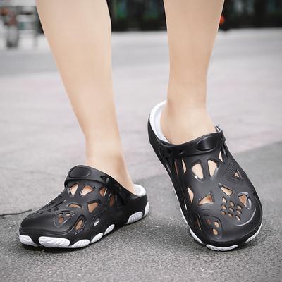 Men 'S Beach Shoes Summer New Hollow Men 'S Sandals Non -Slip Wear -Resistant Casual Shoes Men 'S Design Shoes Thick Sole Slippers