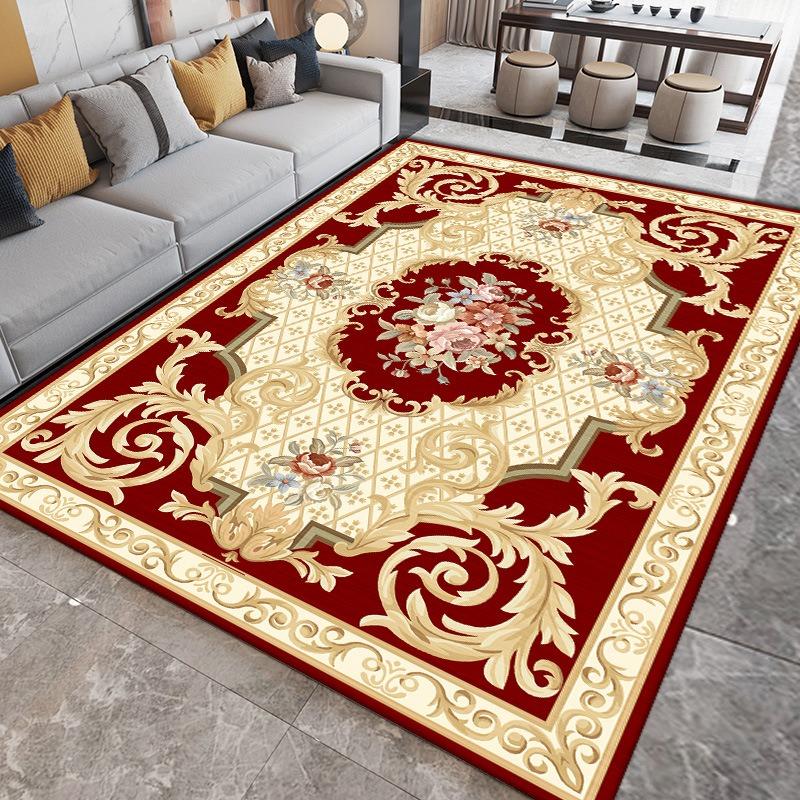 Nordic Ethnic Style Carpet Floor Mat American Country Carpet Living Room Fully Covered with Nordic Style Very Beautiful Fashion