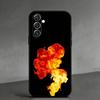 S-Stylistic explosion Phone Case For Samsung Galaxy A91,80,73,72 ,71,53,52,32 ,31,22,21s,20,Soft Black Case