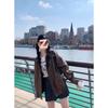 Leather Jacket Women's Short Jacket