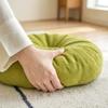Soft Round Floor Pillow Thick Cushion Pad Supportive Meditation Pillow  Zen Home Decor