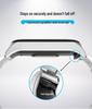 Xiaomi Band 7 Compatible Three-Bead Solid Stainless Steel Wristband Strap