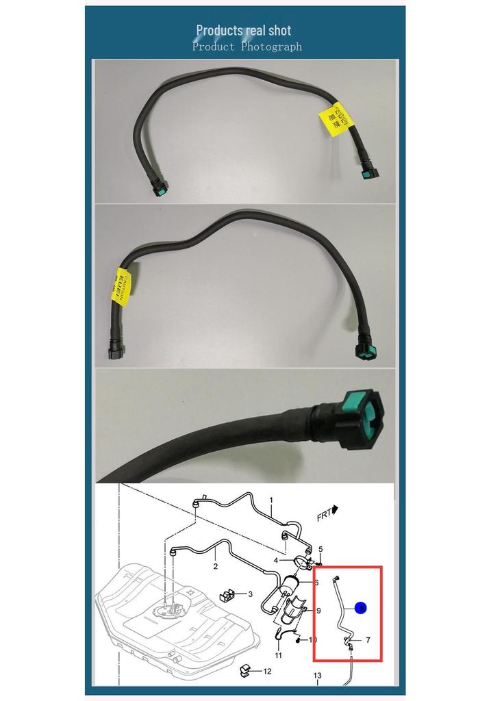 1.6 Gasoline Fuel Filter Inlet Pipe for Buick Excelle Auto Parts