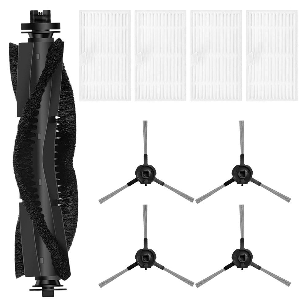 Main Roller Brush Side Brush Filter Pack for Cleanova For W7 W11 W15 Vacuum