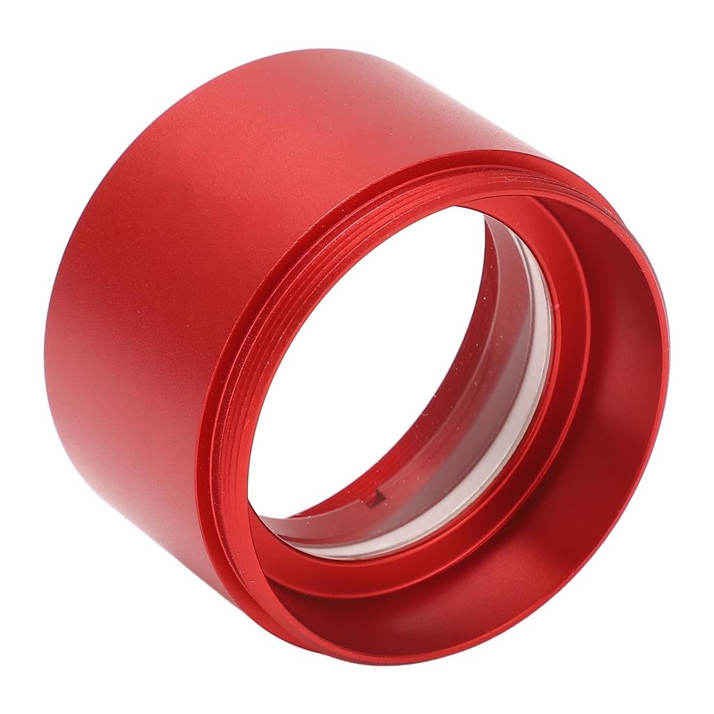 Microscope Objective Lens 0.5X 48mm Thread Blue Light Blocking Microscope Objective Lens Accessory Red