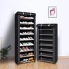 8/6 Layers Shoes Rack Organizer Space-saving Cabinets Shoes Shelf Rack Home Furniture Dustproof Shelf Dormitory Organizer