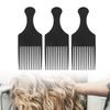 3 Stück Professioneller Haarpick Tragbarer Salon Friseursalon Afro Pick Kamm Haarstyling-Werkzeug