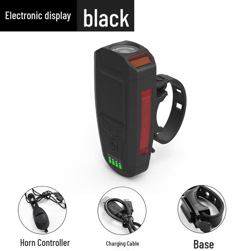 Vibration Sensing Bike Odometer Light with Horn