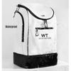 WATERTIME Swimming Bag with Dry And Wet Separation, Diving And Snorkeling Backpack, Beach Storage Bag, White