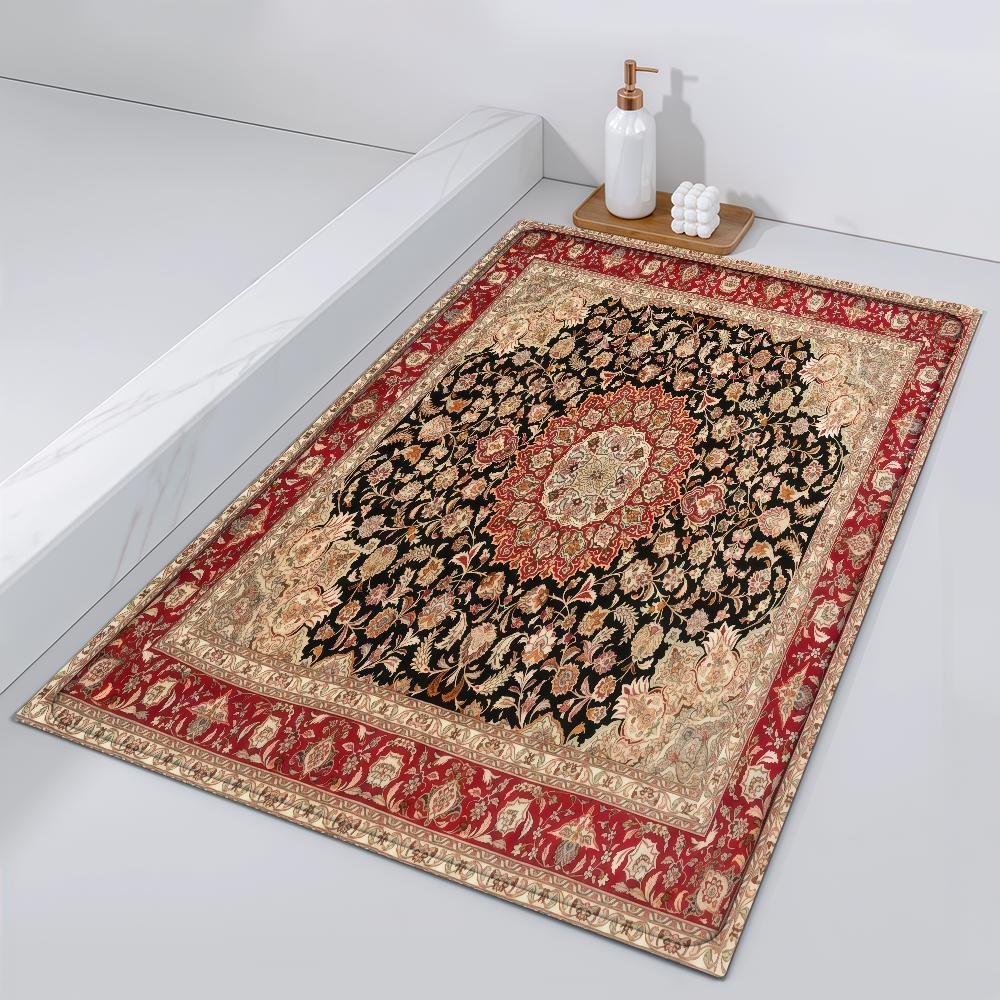 

Door Mat Bedside Entrance Bath Art Floor Decoration Corridor Door Mat Carpet Living Suit Room Persia Balcony 40cm x 60cm