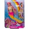Barbie Rainbow Magic Color Changing Mermaid Doll Set with House and Accessories for Ages 3 and Up