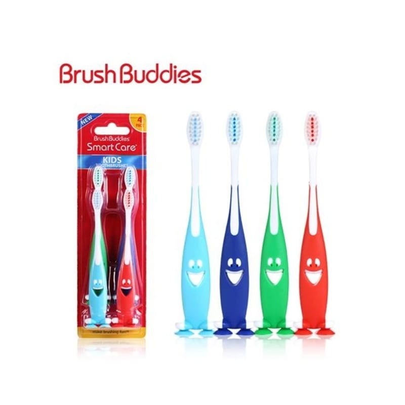 Kids Toothbrush Set 4P / Children's Toothbrush Toddler Toothbrush