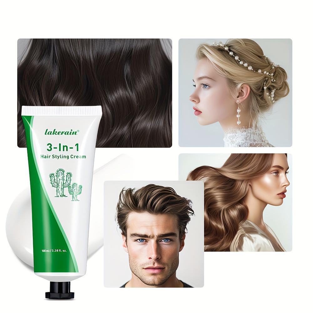 100ml Hair Styling Curry, Long-lasting Fluffy, Quick-drying And Styling, Suitable For All Hair Types, Perfect For Creating The Desired Hairstyle