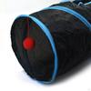Cat Tunnel Pet Crawl Tube Portable Tunnels with Toy Ball Crinkle Playing Tent Cats Interactive