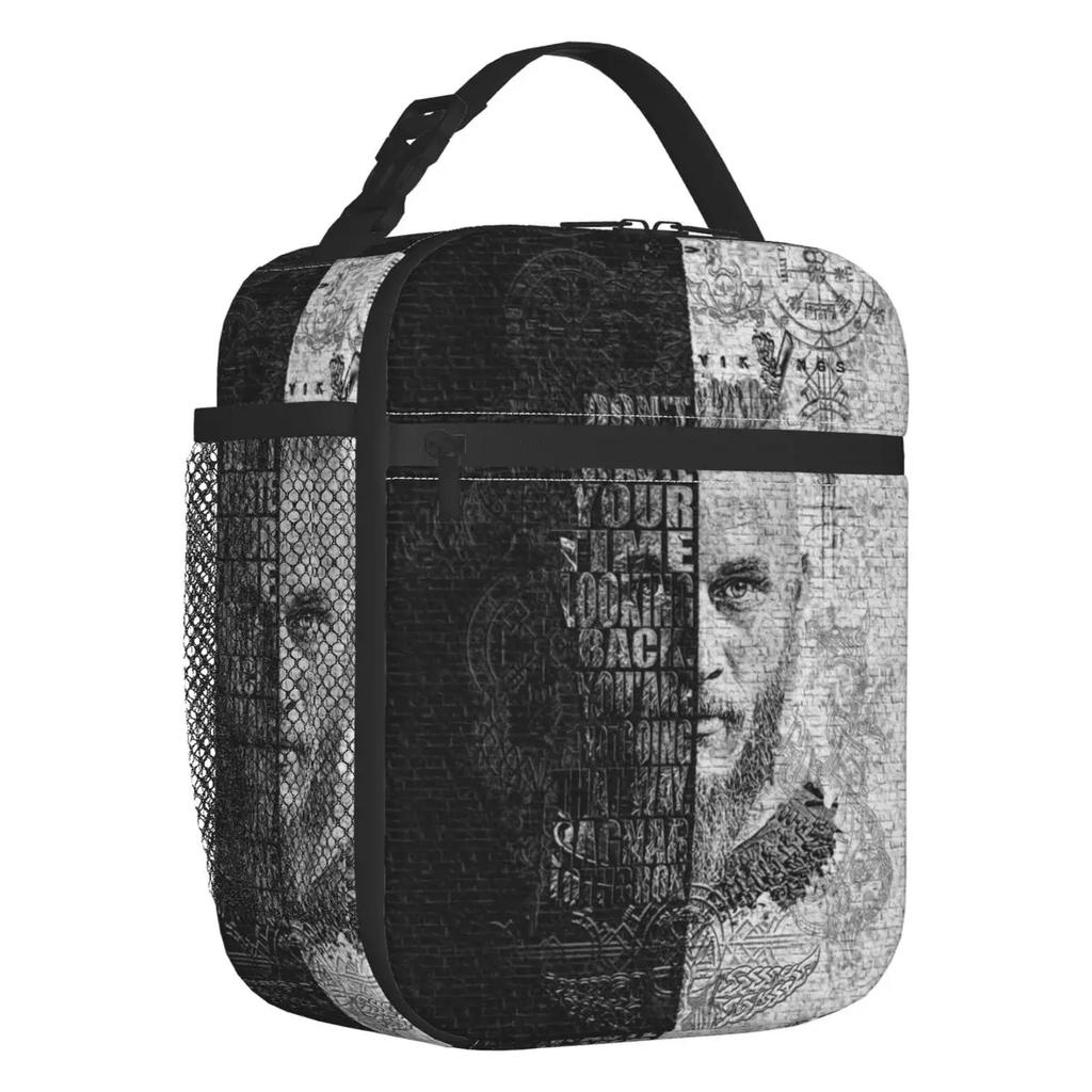 Odin's Eye Insulated Lunch Bag for Work School Raven Norse God Portable Cooler Thermal Lunch Box Women Kids