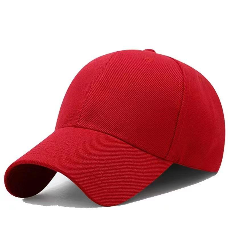 Production and 6 Panel Baseball Caps Solid Color Baseball Cap Sporty Style Cap