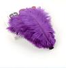 10pcs Feathers Ostrich 15-20cm Royal Blue Black White Pink Trim For Sewing Clothes Fabric Outfit Plumas Crafts Mixed Colors Hat