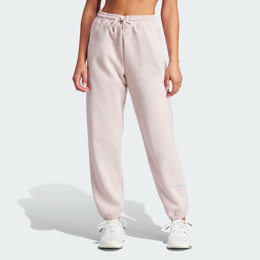 Adidas x Stella McCartney Sweatpant Drawstring Knit Pants Women Bottoms Light-Pink IU0862