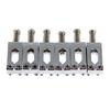 6x Tremolo Fixed Bridge Saddles with Wrench for Stratocaster Electric Guitar