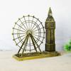Salvadanaio Inghilterra Metallo UK Londra Souvenir Turistici Cabina Telefonica Rossa Artigianato Decorativo da Scrivania Decorazione Stanza Oggetti per Arredo Casa