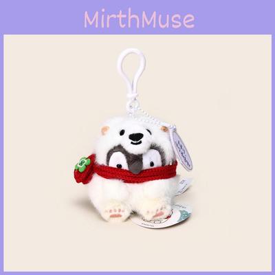 Penguin Plush Keychain With Santa Claus Koi Polar Bear Design For Gifts And Collection