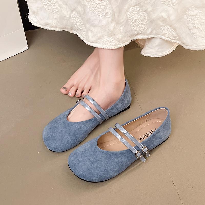 Fashion 2026 Spring Single Shoes Fashion Shallow Slip On Women Flat Shoes Ladies Casual Outdoor Ballerina Shoe