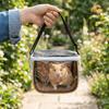 Breathable Pet Travel Bag Transparent View Lizard Outdoor Bag Portable Pet Bird Cage  Outdoor Use