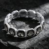 Versatile Style Bracelet Women Elastic Beaded Square-Cut Rhinestone Design Shiny