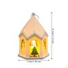 Christmas Night Light Decoration Statue Desktop Holiday Creative Ornaments Sculpture Small