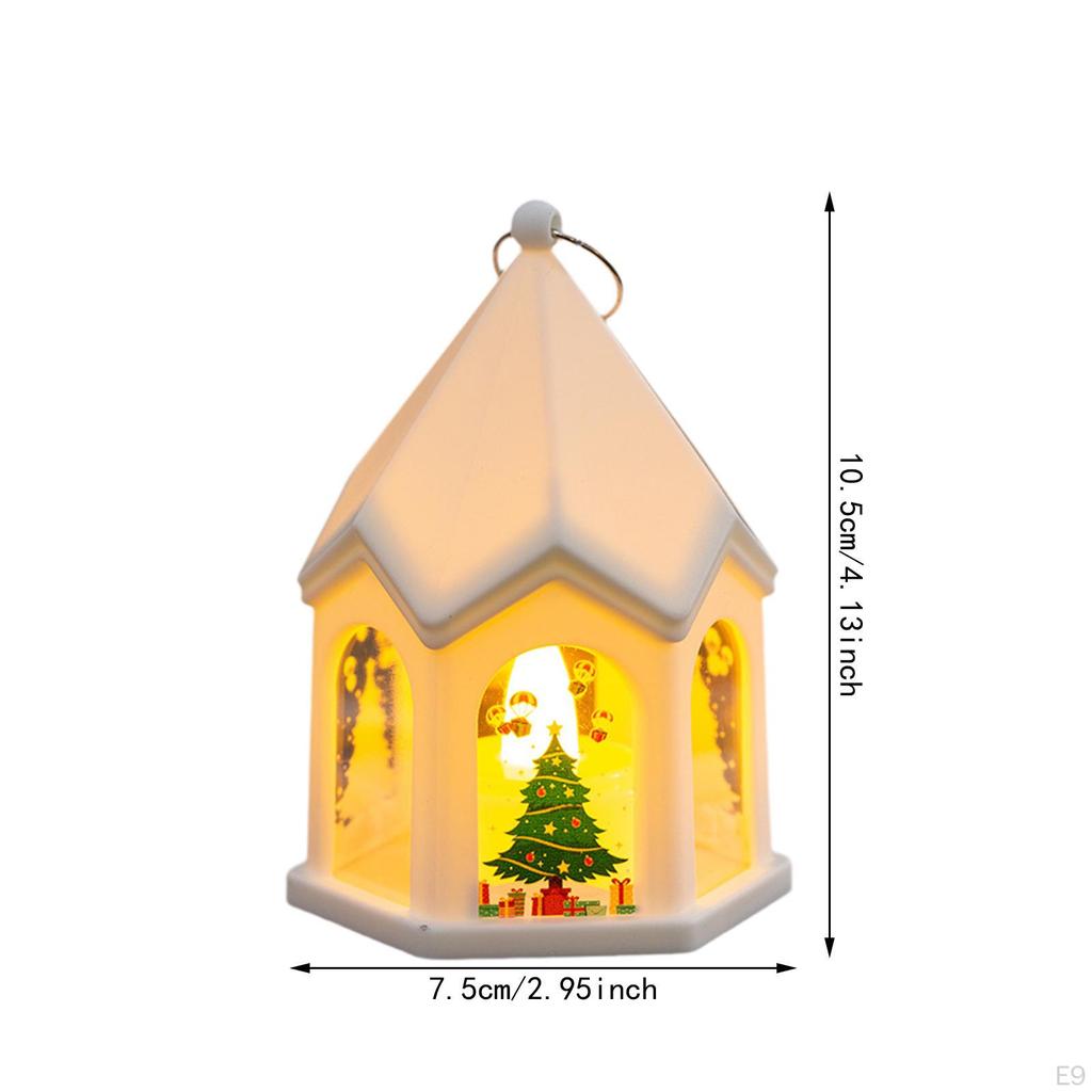 Christmas Night Light Decoration Statue Desktop Holiday Creative Ornaments Sculpture Small
