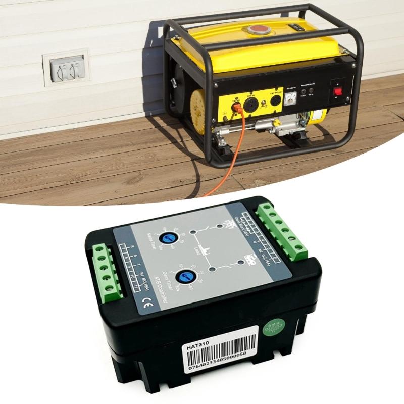 Genset Controller HAT310 Genset Switches Controller Auto Manual LED Display Generator Control Module