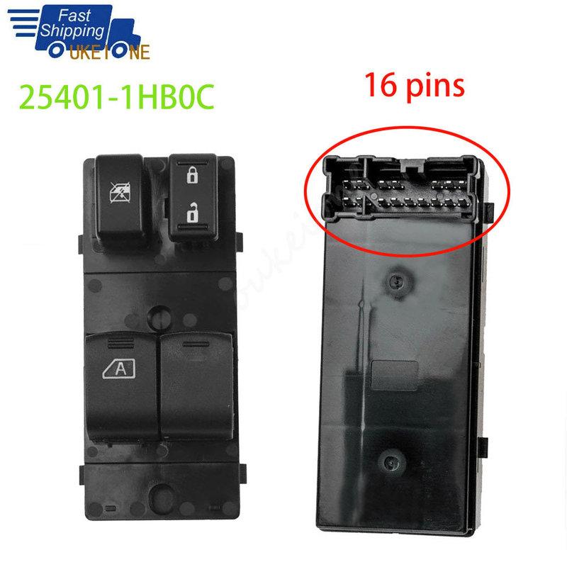 

Car Accessories 25401-3BB0C For Nissan Micra K13 2010-2018 Electric Power Window Switch Lifter Button Interior Replacement Parts