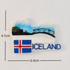 Iceland Travelling Fridge Magnets National Flag Reykjavik  Tourism Souvenirs Fridge Stickers Home Decor Wedding Gifts