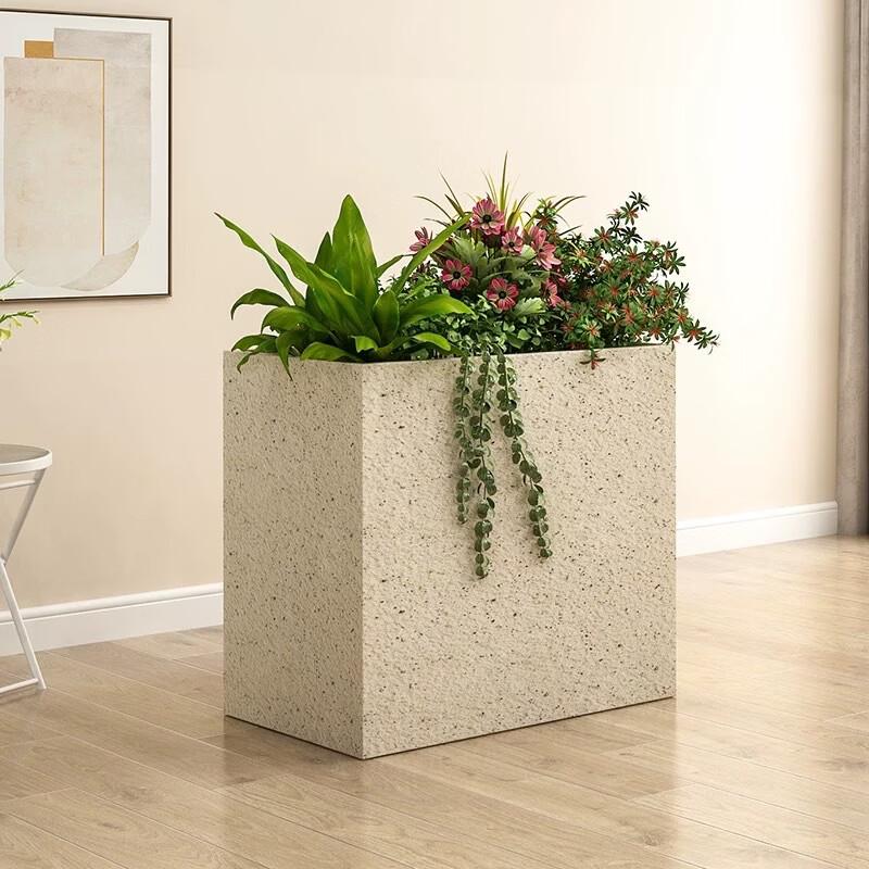 Lilang Rectangular Cement Planter Box