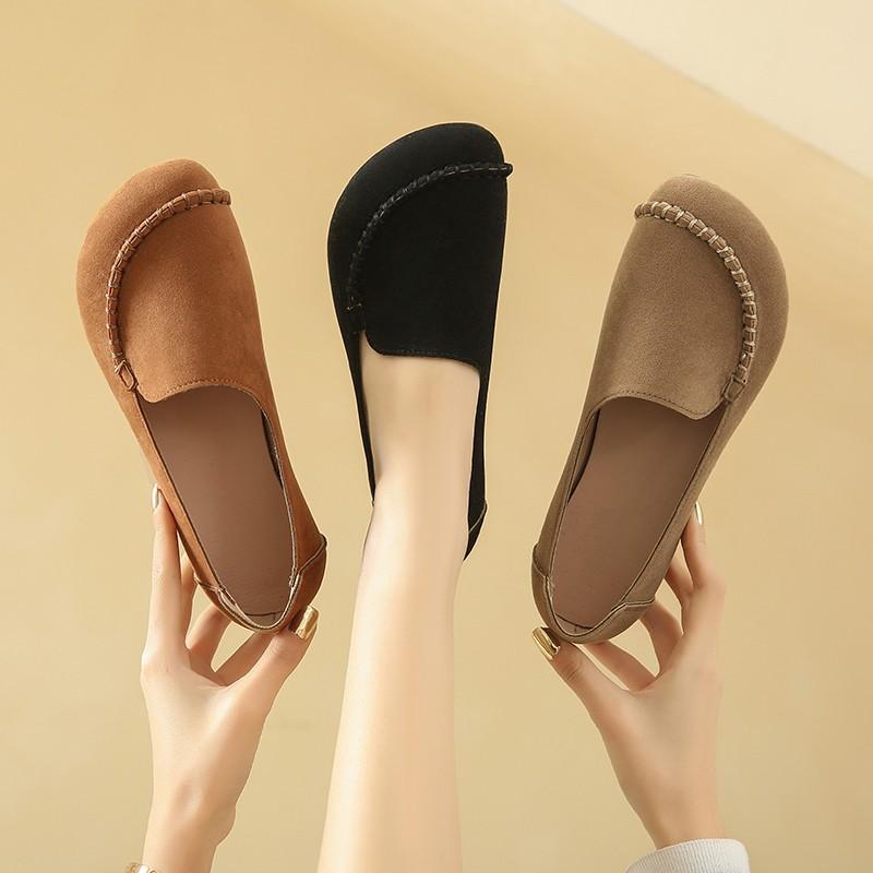 Women Casual Shoes 2025 New Spring and Autumn Flat Loafers Shoes Women Fashion Non-slip Soft Flat